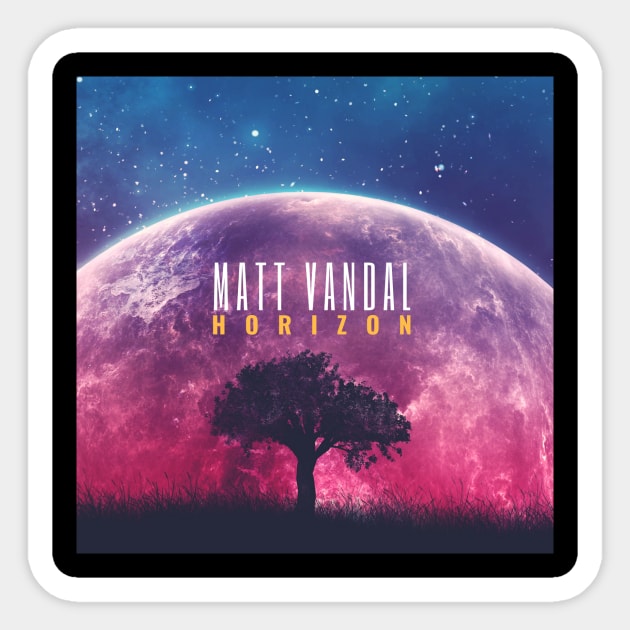 Matt Vandal Horizon Album Cover Sticker by mattvandalgroup